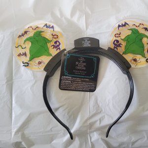 DISNEY  OOGIE BOOGIE    NIGHTMARE BEFORE CHRISTMAS  EARS LIGHTS UP   NWT